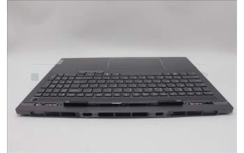 Lenovo 5CB1P31183 C-Cover with keyboard, US English Euro, Storm Grey, w/Screw, US