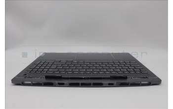 Lenovo 5CB1P31188 C-Cover with keyboard, German, Storm Grey, w/Screw, UK