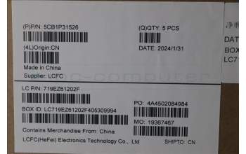 Lenovo 5CB1P31526 Tastatur inkl. Topcase ASM_ENG L83D4 AG UMA