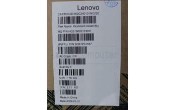 Lenovo 5CB1P31557 Tastatur inkl. Topcase ASM_ENG_H 83D2_ARG