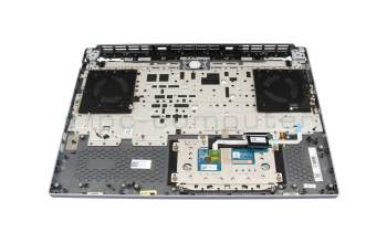 5CB1P55299 Original Lenovo Tastatur inkl. Topcase DE (deutsch) schwarz/grau mit Backlight