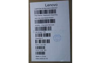 Lenovo 5CB1R61535 COVER UpCaseASM UK H83JQ FP LG NPS