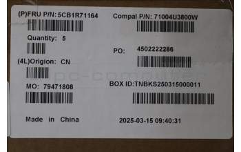 Lenovo 5CB1R71164 Tastatur inkl. Topcase ASM_NORDIC C 83JL LG