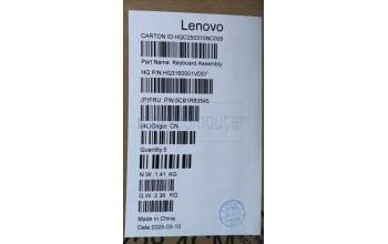 Lenovo 5CB1R83545 COVER UpASSY HUN H 83JR NFP SSH NPS