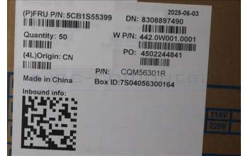 Lenovo 5CB1S55399 COVER FRU COVER STRIP GR