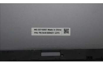 Lenovo 5CB1S55521 FRU D_COVER_SUB_ASSY_AL_GARY