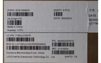 Lenovo 5CB1S89878 Tastatur inkl. Topcase ASM_EURO ENG L83F1ASRGB