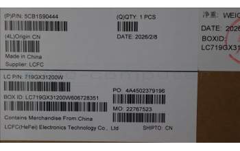 Lenovo 5CB1S90444 COVER HUD W/KB_CZE/SLK L 21TR LG