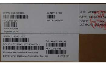 Lenovo 5CB1S90493 COVER HUD W/KB_SPA L 21TR LG