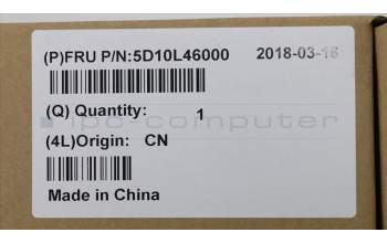 Lenovo 5D10L46000 Lenovo LCD Module,14\",HD,Touch,TN,200nit