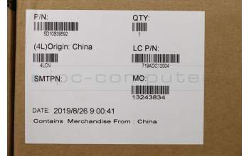 Lenovo 5D10S39592 Lenovo LCD Module,14\",UHD,Non-Touch,Glare,LCD,500nit,99%SRGB