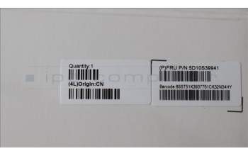 Lenovo 5D10S39941 DISPLAY Hinge-up Assembly H 82YN WUXSTGY