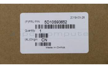 Lenovo 5D10S93652 Lenovo LCD Module, 10.1\", HD, Touch, Anti-glare, IPS, 300nit