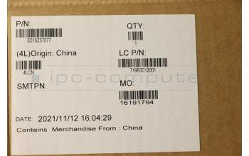 Lenovo 5D10Z57077 DISPLAY FRU FHD 15.6\' IPS AG S Color BOE