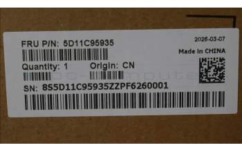 Lenovo 5D11C95935 DISPLAY 16WUXGA AG sRGB100% 400nFCC-BOE