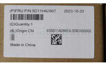 Lenovo 5D11H42667 Lenovo DISPLAY, 23.8\", FHD, Anti-glare, IPS, 72%NTSC