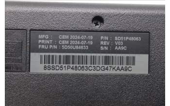 Lenovo 5D50U84633 DT_KYB Tra USB AI KB BLK_GR-US