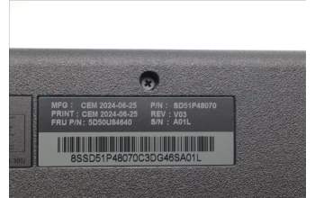 Lenovo 5D50U84640 DT_KYB Tra USB AI KB BLK_LA-Spa