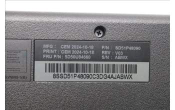 Lenovo 5D50U84660 DT_KYB Tra USB AI KB BLK_EE