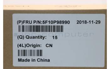 Lenovo 5F10P98990 Lüfter Lüfter C 80YA