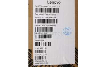 Lenovo 5F10S13964 Lüfter System LüfterH82L5_L_R_DisFCN