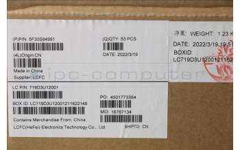 Lenovo 5F30S94991 FP BD L 82RK