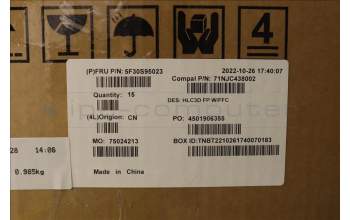 Lenovo 5F30S95023 FINGER_PRT FP BD C 83B2 w/FFC