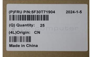 Lenovo 5F30T71904 FINGER_PRT FP C 83DA AB