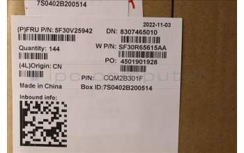 Lenovo 5F30V25942 FINGER_PRT FRU FPR CS21 3.79 MoC BK Slim