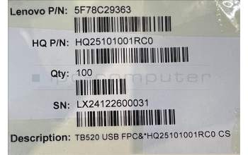 Lenovo 5F78C29363 TB520FU USB FPC&*HQ25101001RC0 CS