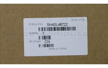 Lenovo 5H40L46722 Thermal Module Q 80SY DIS W/Lüfter