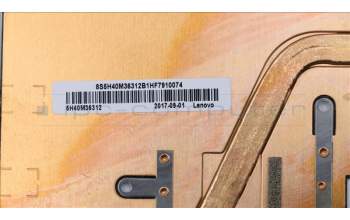 Lenovo 5H40M36312 HEATSINK Thermal Module B 80U3