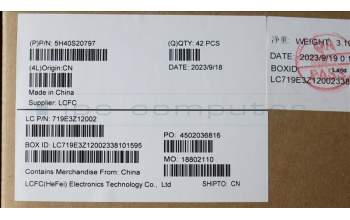 Lenovo 5H40S20797 HEATSINK Heatsink L 82XQ TAISOL