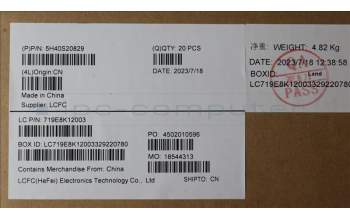 Lenovo 5H40S20829 HEATSINK Heatsink L 83AQ GN21 TAISOL