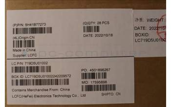 Lenovo 5H41B77273 HEATSINK GriffinJP4C0_UMA_THM_ASSY_DELTA