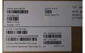 Lenovo 5H41P28379 HEATSINK FRU MXCG0_THM_ASSY AVC