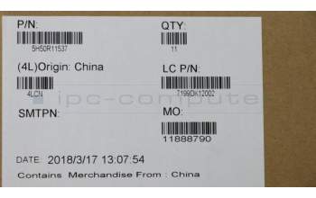 Lenovo 5H50R11537 Scharnier Scharnier L 81EU L+R for glass