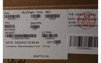 Lenovo 5H50W13811 Scharnier FRU Scharnier ACCY KITS Scharnier CFRP2.4