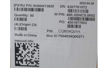 Lenovo 5H50W13825 Scharnier FRU Scharnier Scharnier Set L+R 500W GEN4