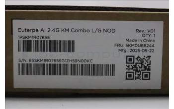 Lenovo 5KM0U88244 KYB_MOUSE Euterpe 2.4G AI KM Combo