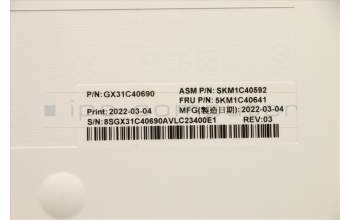 Lenovo 5KM1C40641 KYB_MOUSE Primax R71_G2 2.4G WTG US