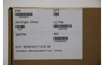 Lenovo 5M10V25012 Lenovo LCD Module,14\",UHD,Touch,Anti-reflection,Anti-smudge,IPS,500nit