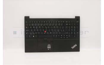 Lenovo 5M10W64528 C-Cover with keyboard, Czech/Slovakian, Black, Non-Backlight, Non-Fingerprint, UK