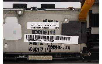 Lenovo 5M10W85956 MECH_ASM GRP KBD BZL,EURO ENG,WL,DB,TRA