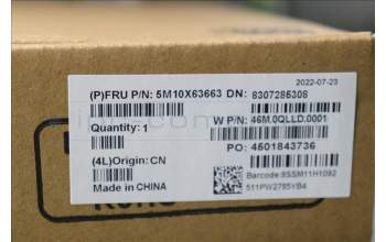 Lenovo 5M10X63663 Lenovo LCD Module,13.3\",WUXGA,Non-Touch,Anti-Glare,IPS,300nit,100%SRGB