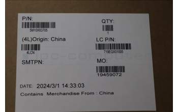 Lenovo 5M10X63705 MECH_ASM 13.WQXGA+,OLED,RGB+IR,GY,Lbo