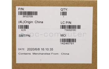 Lenovo 5M10Z37059 Lenovo LCD Module,14\",WQHD,Touch,Glare,IPS,300nit,76% NTSC