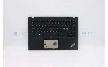 Lenovo 5M10Z41312 MECH_ASM CCov BL KBD NORDIC UK(LTN)BK