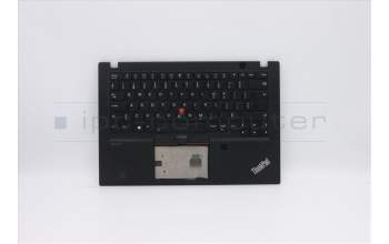 LENOVO 5M10Z41349 Keyb T14s G1 Cover FR UK (QWERTY) - FPR - BL