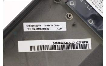 Lenovo 5M10Z41525 MECH_ASM CCov BLKB NOR UK(LTN)BK FPR_NFC